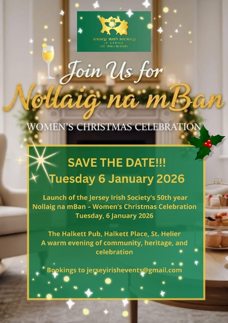 Ladies keep the date free …6th January 2026

Nollaig na mBan 💚
