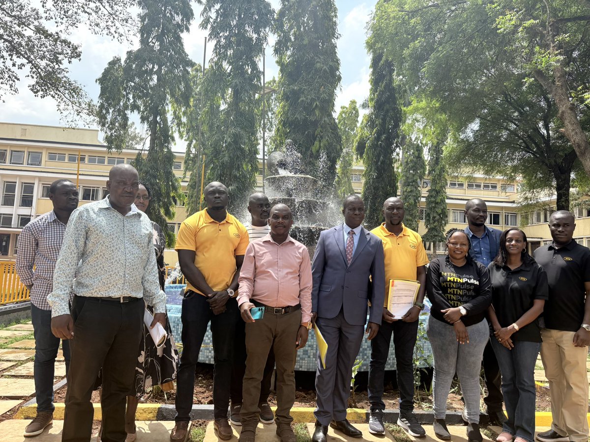 mtnug's tweet photo. Today, we officially handed over the Jinja City Council Fountain to the city’s technical team led by the City Clerk. This project, built through partnership and shared purpose, reflects our commitment to supporting communities beyond connectivity.

The handover took place in the presence of our MTN team, including @MildredNsinda, Trade Marketing Manager and Project Technical Lead; Christine Muwanguzi., Project Manager; Allan Njagala, Commercial Head East; Biron Malimoto, Supervisor Regional Marketing; and @GeraldIsabirye1 SM Project Implementation.

The fountain will be officially commissioned and opened to the public on Friday, 19th December, where it will serve as a shared space for the people of Jinja to enjoy and take pride in.

At MTN Uganda, we remain committed to partnerships that create lasting impact and to walking this journey with the communities we serve.

#TogetherWeAreUnstoppable