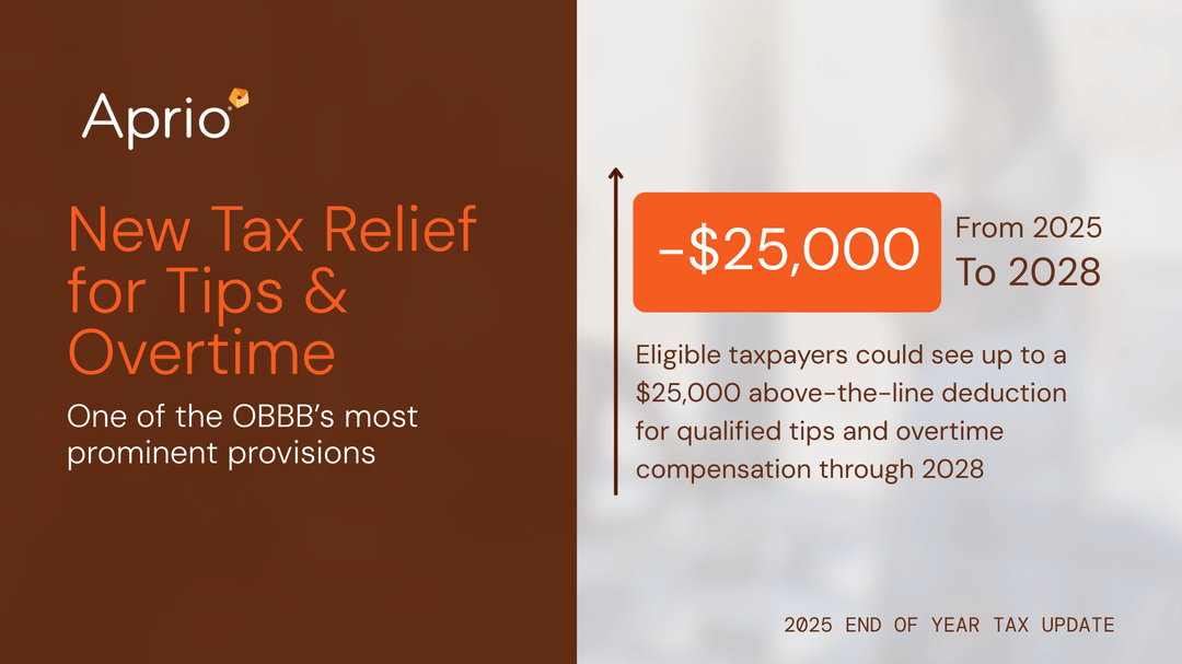For business owners and employers in industries like hospitality, food service, and retail, here's something to plan for as we approach the new year. Under the #OBBB, qualified tips and overtime could qualify for up to $25,000 in deductions through 2028. 

The IRS is still…