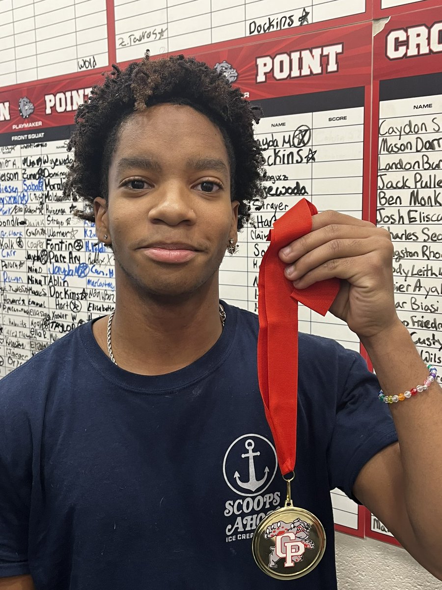 WERCP's tweet image. Three new Father Lange Award Earners!  Bobby Scott.   Brian Clark. Jayda Miller.  Strict Press bodyweight.  Easy? Try it.