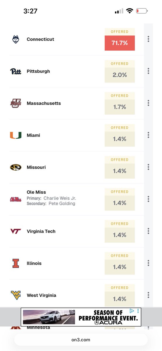 3⭐️ OLB | Julian Mendez (Transfer Portal LB) tweet media