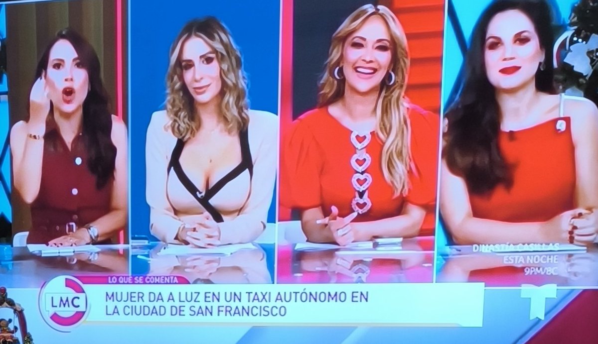 Yo no me montaría en un coche sin conductor.
#LamesaCaliente.
#TeamPorta🤍.