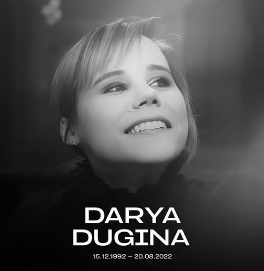 ukraińcy mordując jego córkę, dziennikarkę Darię Duginę udowodnili jedynie, że w swych reportażach miała rację pisząc o nich jako o narodzie banderowskich zbrodniarzy wojennych terroryzujących ludność cywilną.