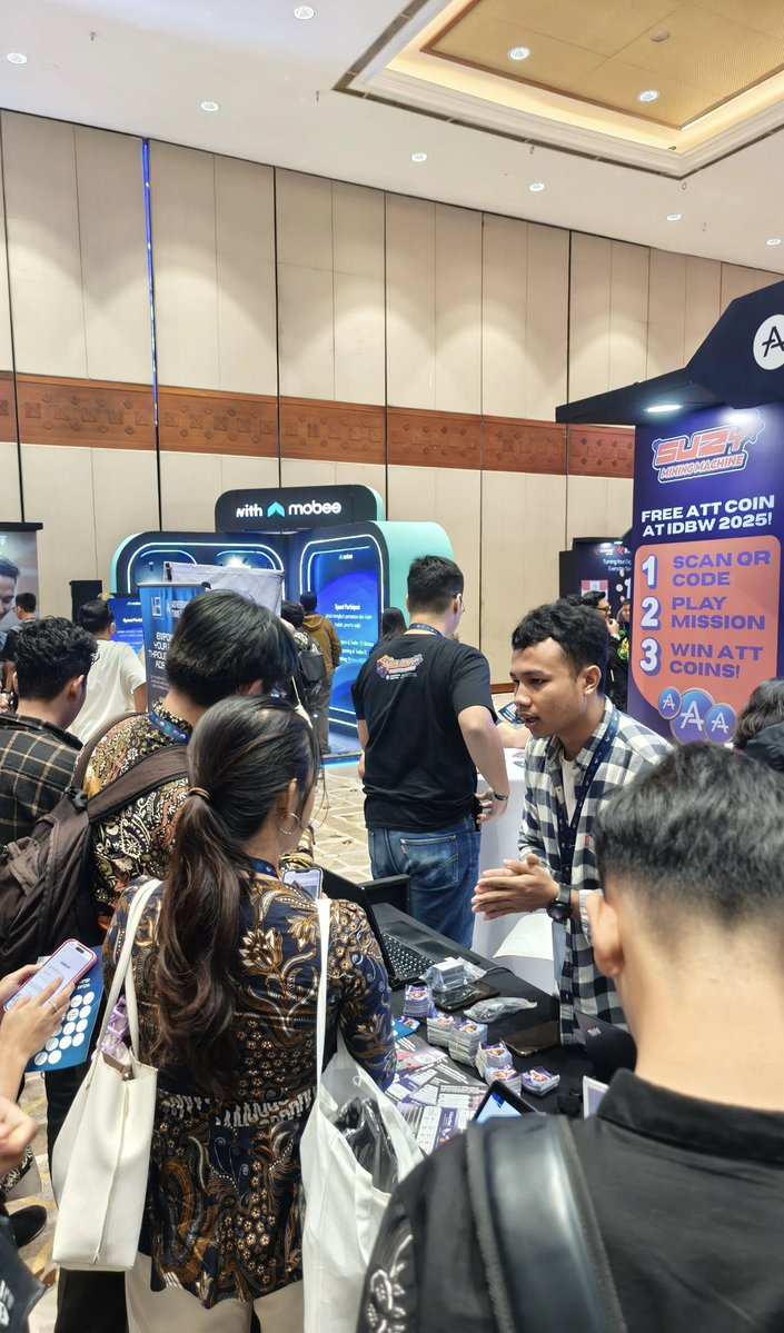 aiwayworld's tweet image. 👏😏At the recently concluded Indonesia Blockchain Week 2025 (IDBW 2025), a new wave of commercial innovation powered by AI, blockchain, and real-world economies quietly took center stage. As the largest Web3 event in the ASEAN region, the conference was held on December 10–11,…