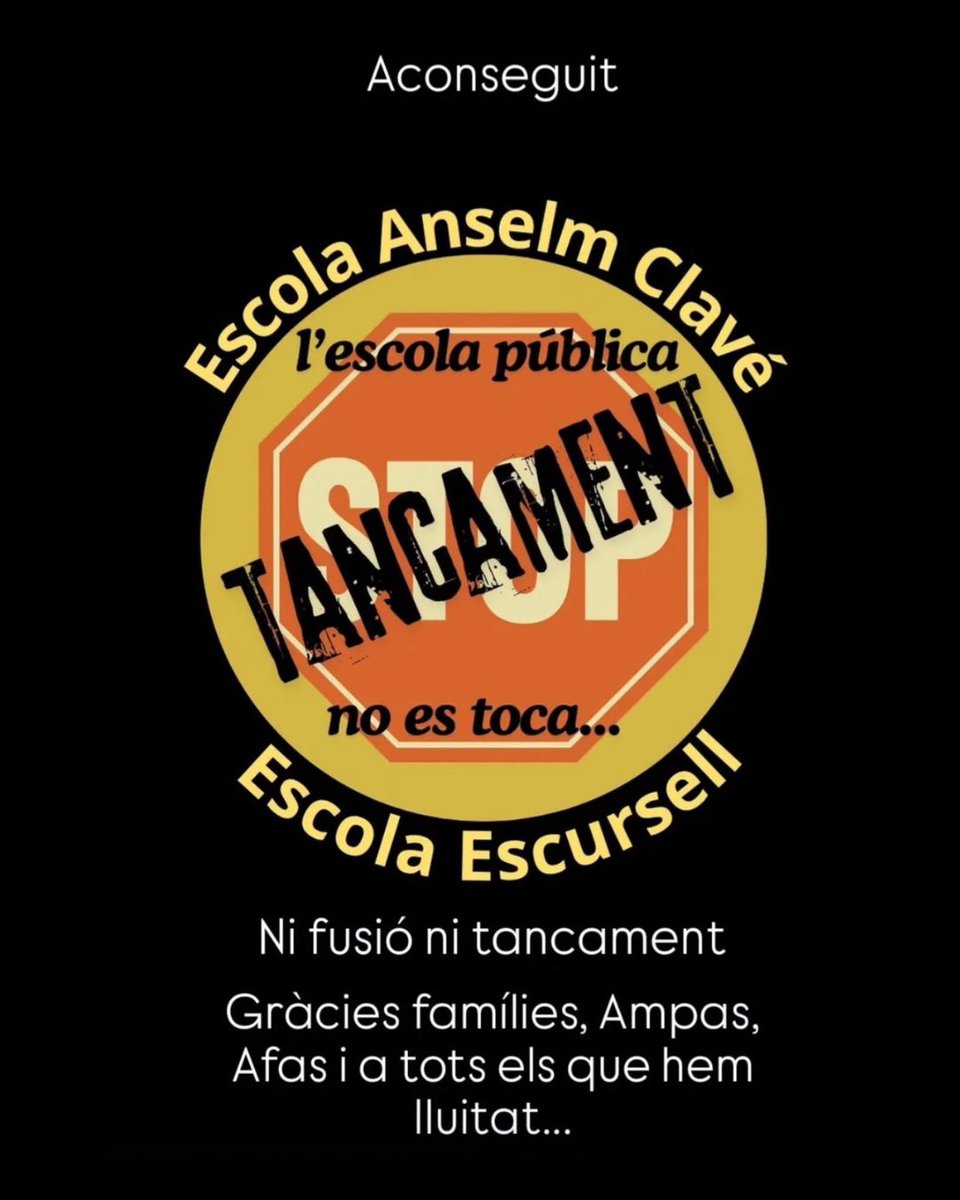 ✊🏼Visca l’escola pública de Ripollet i la lluita de famílies, docents i veïnat!