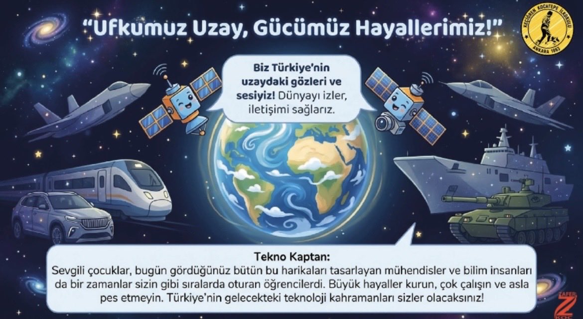 ilkokulkocatepe's tweet photo. #GururHaftası , yerli üretimin değerini, tasarruf bilincini çocuklarımıza aktardığımız önemli bir farkındalık haftasıdır.👏🙏#MilliGurur #YerliÜretim #GüvenliGelecek #TOGG #MilliTren #TeknoKaptan #YüksekTeknoloji @tcmeb @mebtegm @MemAnkara @keciorenkymkm @KeciorenMEM https://t.co/4c8Z9orS41