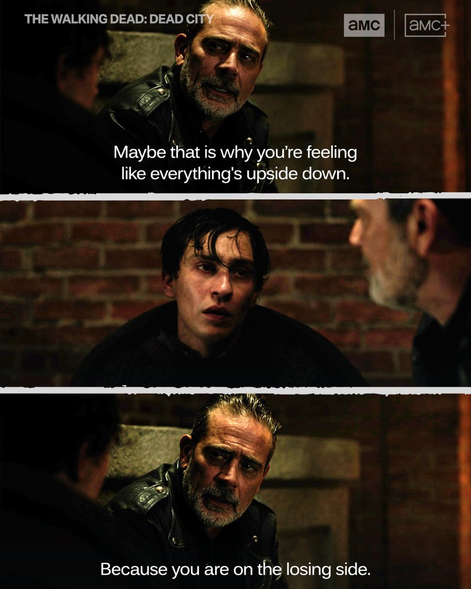 When Negan delivers the truth, it cuts deep. #DeadCity
