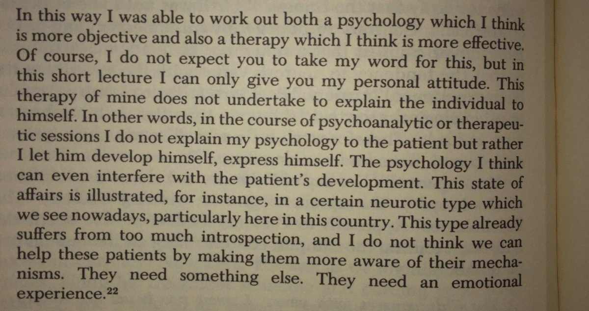 For Otto Rank, objective psychology required the separation of research &amp; therapy. In therapy sessions, he acted with disciplined spontaneity, engaging the patient in a role we now call participant-observer. He outlined this idea in a lecture: