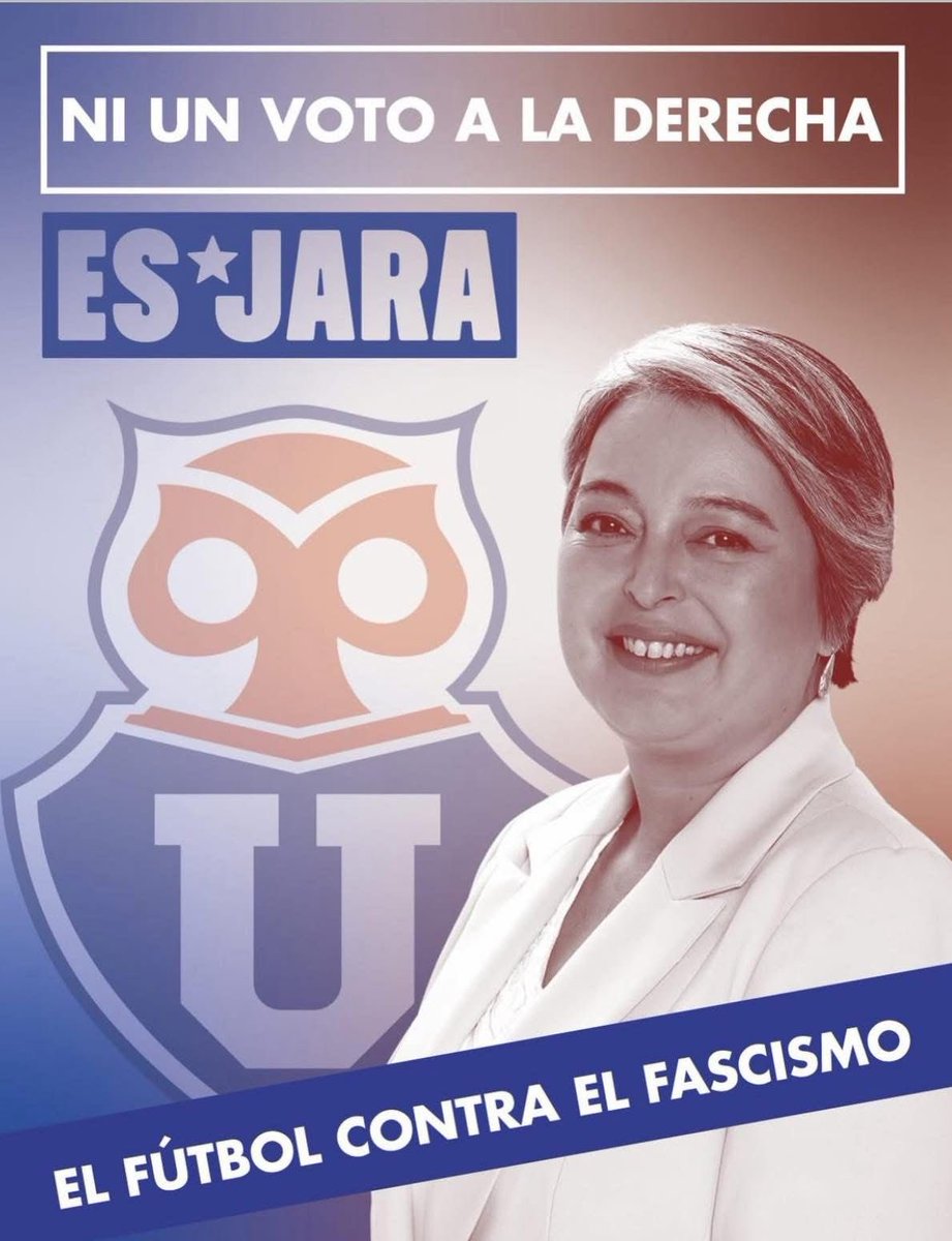 felipeazul17_'s tweet photo. Ser facho y ser de la U no junta ni pega; es una contradicción biológica con caminos completamente opuestos. 

#JaraPresidentaDeChile #Elecciones2025 #DebateAnatel2025 #JaraPresidenta 🇨🇱 #VamosLaU 🔵🔴 https://t.co/7VzS3Y9CEA