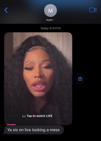 Jinn_sos's tweet photo. being blocked by nicki is fun bc one day u randomly check her page and see her having another breakdown😭 https://t.co/AQgpD7zduf