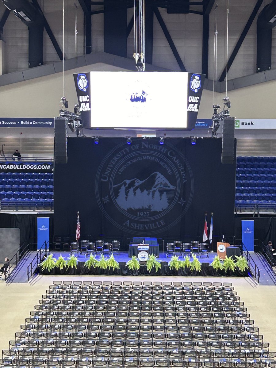 ADCone's tweet image. UNC AVL Winter Graduation 2025.