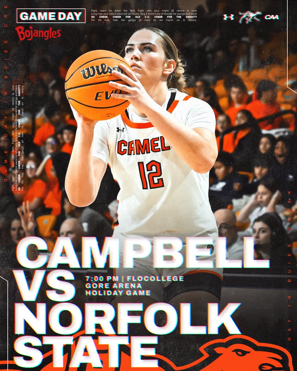 Game Day against the Spartans!

🆚 | Norfolk State
🕖 | 7:00
🎅 | Holiday Game
📺 | <a href="/FloCollegeHoops/">FloCollege | Basketball</a> 

#SweatAndServe | #RollHumps 🐪🏀
