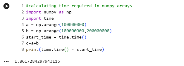 aiwithanu's tweet image. 14/♾
why numpy arrays are faster than python lists 
for the same number of items 
LIST                                              ND ARRAYS