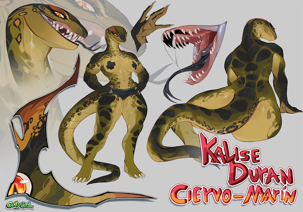 SCALIE COMM!!💥🐍
I'll always say that they are one of the most fun to draw