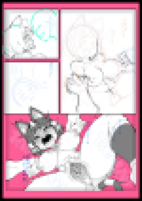 〆三〆( ゜д゜  )ネームから着手して6時間経過～ 