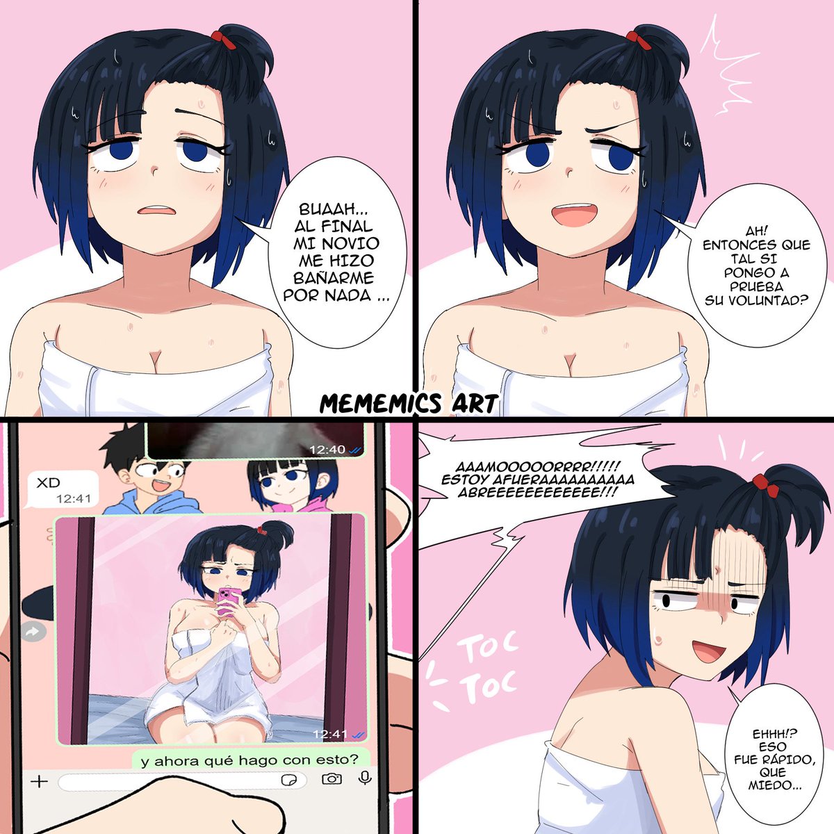 Si la montaña no va a Mahoma, mahoma va a la montaña 🗿
Comic express continuando el anterior xd