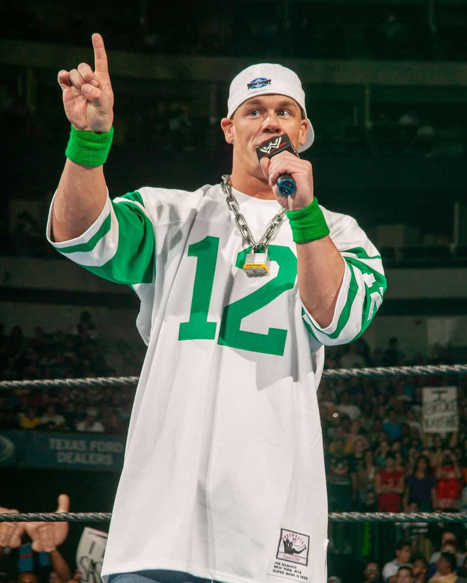 nyjets's tweet image. congratulations to @JohnCena for an incredible run in the @WWE. pull up any time 

#ThankYouCena 🖐️