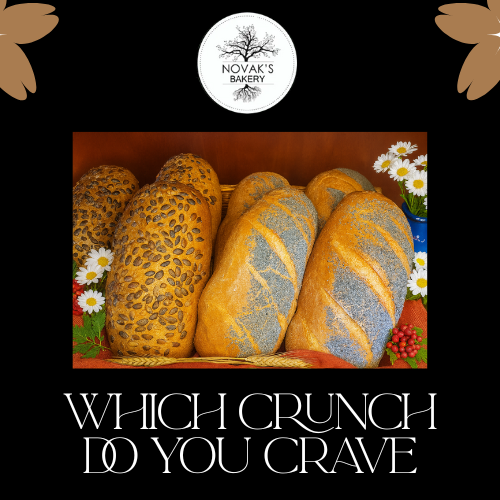 novaklimerick's tweet image. The hardest decision you’ll make all day. 🍞🤔

Why settle for boring bread when you can have texture? We’ve got the baskets full this morning!

Visit : novaksbakery.com

#NovaksBakery #SeededBread #ArtisanBakery #BreadLover #FreshLoaf