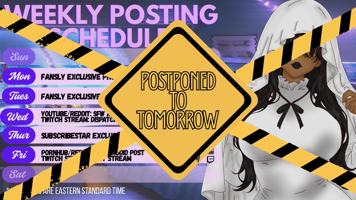 OraclePhantomVA's tweet image. Due to a last-minute personal situation, I have to postpone today's stream to tomorrow @5pm when I get home from work 😢