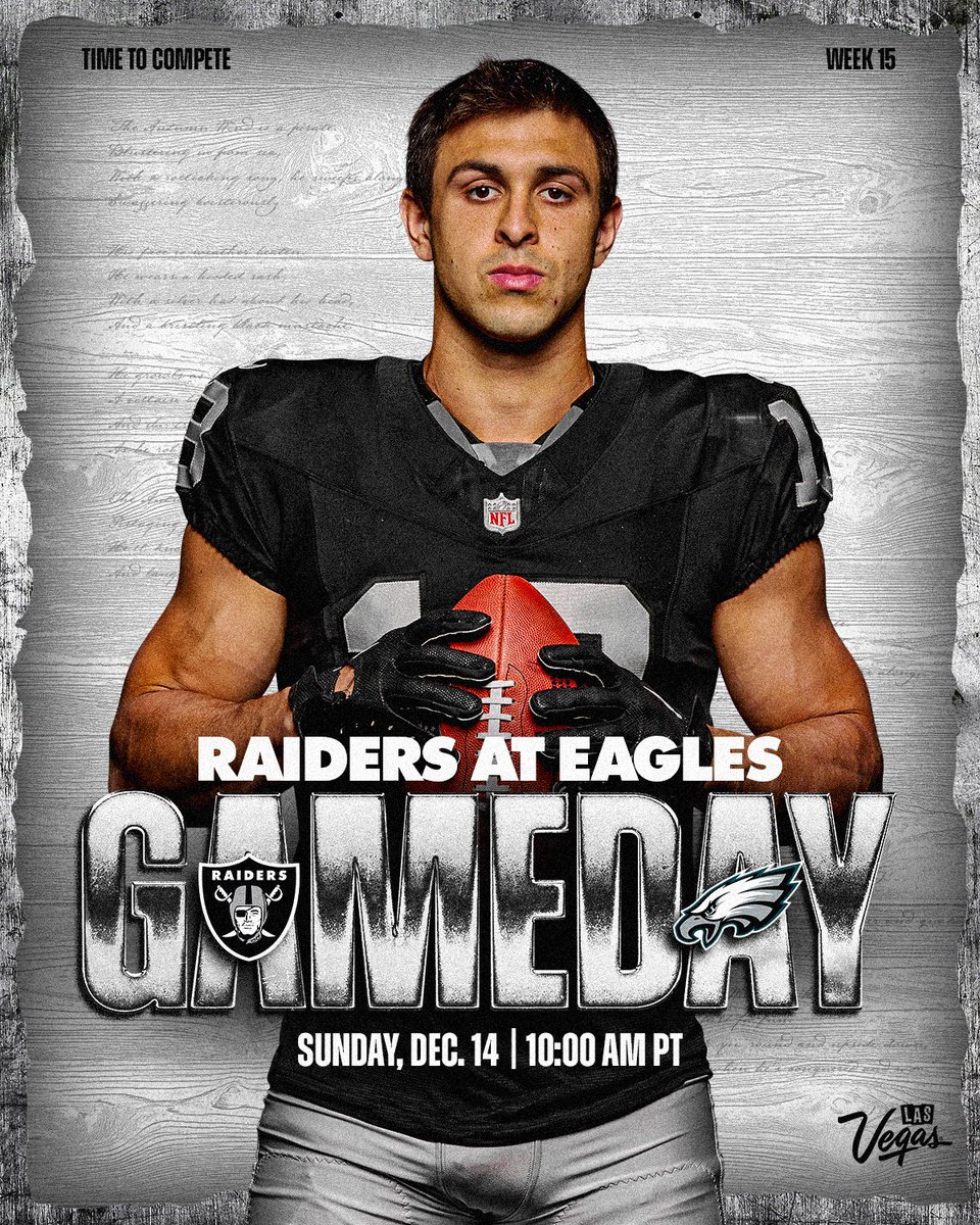 Game on.
#LVvsPHI | 📺 FOX