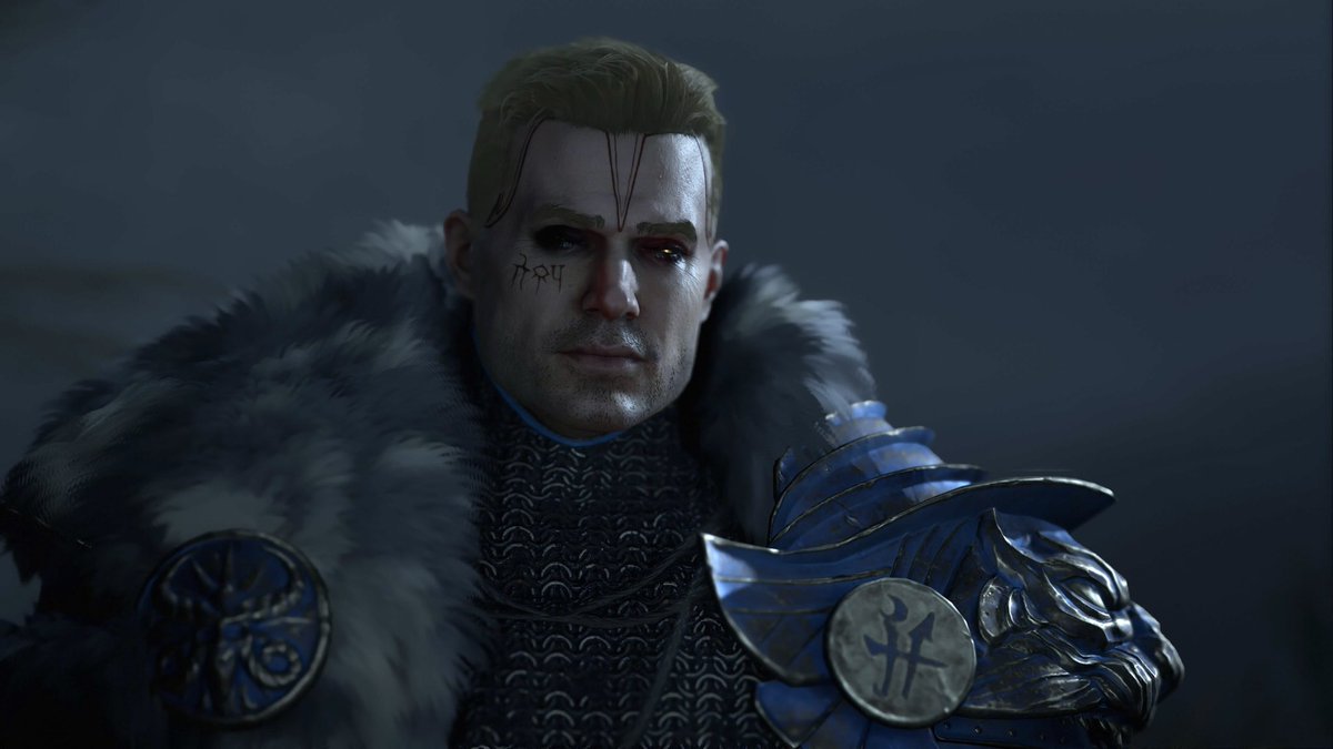 Foxwolf150's tweet photo. @Diablo thinks they’re sneaky throwing Henry Cavill in the game 😂😂😂 https://t.co/y0fX6R72jf