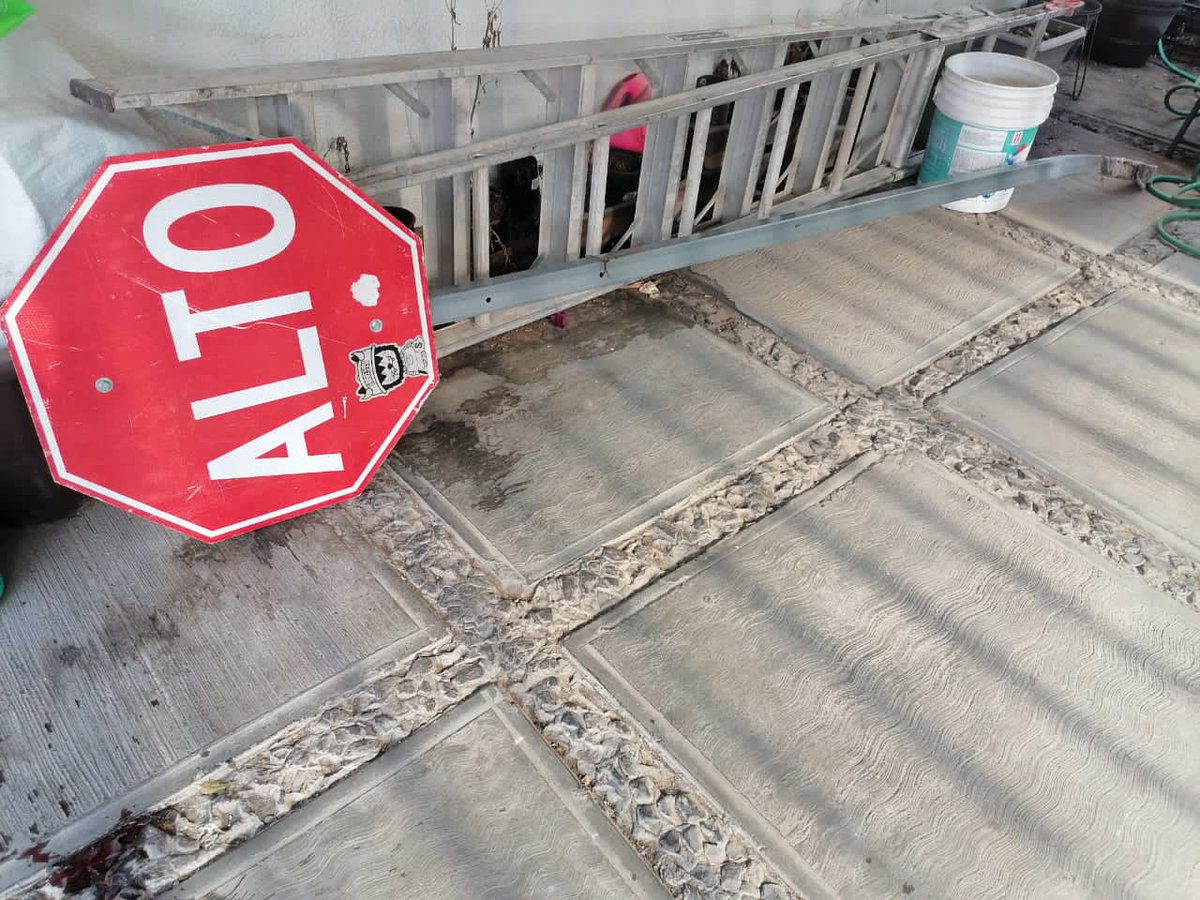 Seguimos en espera de una respuesta al reporte que se indica en el post anexo.
Aún no vienen a recoger la señalética  que se estaban robando ni han venido a colocar una nueva en 24 poniente y 33 norte. Ayuda <a href="/InfraPue/">Secretaría de Movilidad e Infraestructura</a> <a href="/PueblaAyto/">Puebla Gobierno de la Ciudad</a> <a href="/pepechedrauimx/">Pepe Chedraui 🇲🇽</a> x.com/i/status/19971…