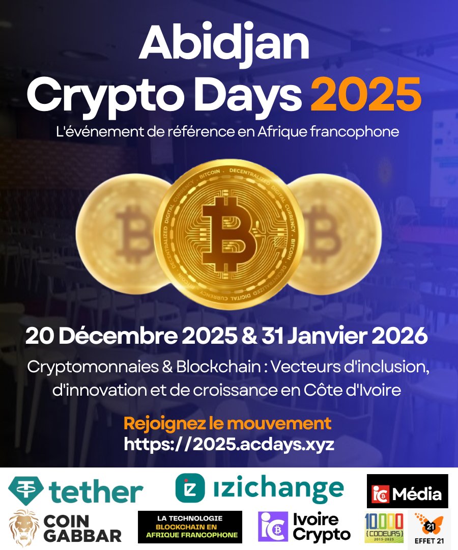 Abidjan Crypto Days tweet media