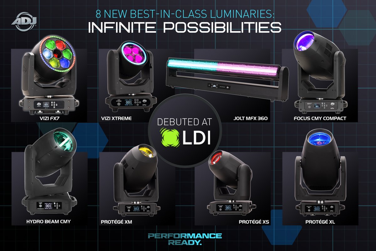 Celebrating 40 years of pushing entertainment lighting forward, we just wrapped a supercharged <a href="/LDITradeshow/">LDI Tradeshow</a> where we unveiled eight brand-new professional fixtures built for creators who don’t follow trends—they set them. tinyurl.com/4phc7f94
#adjlighting #LDI2025