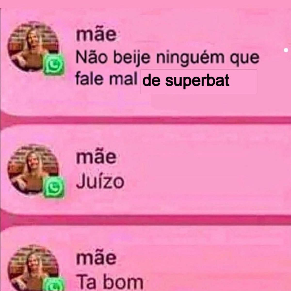 tem que ter juízo galera