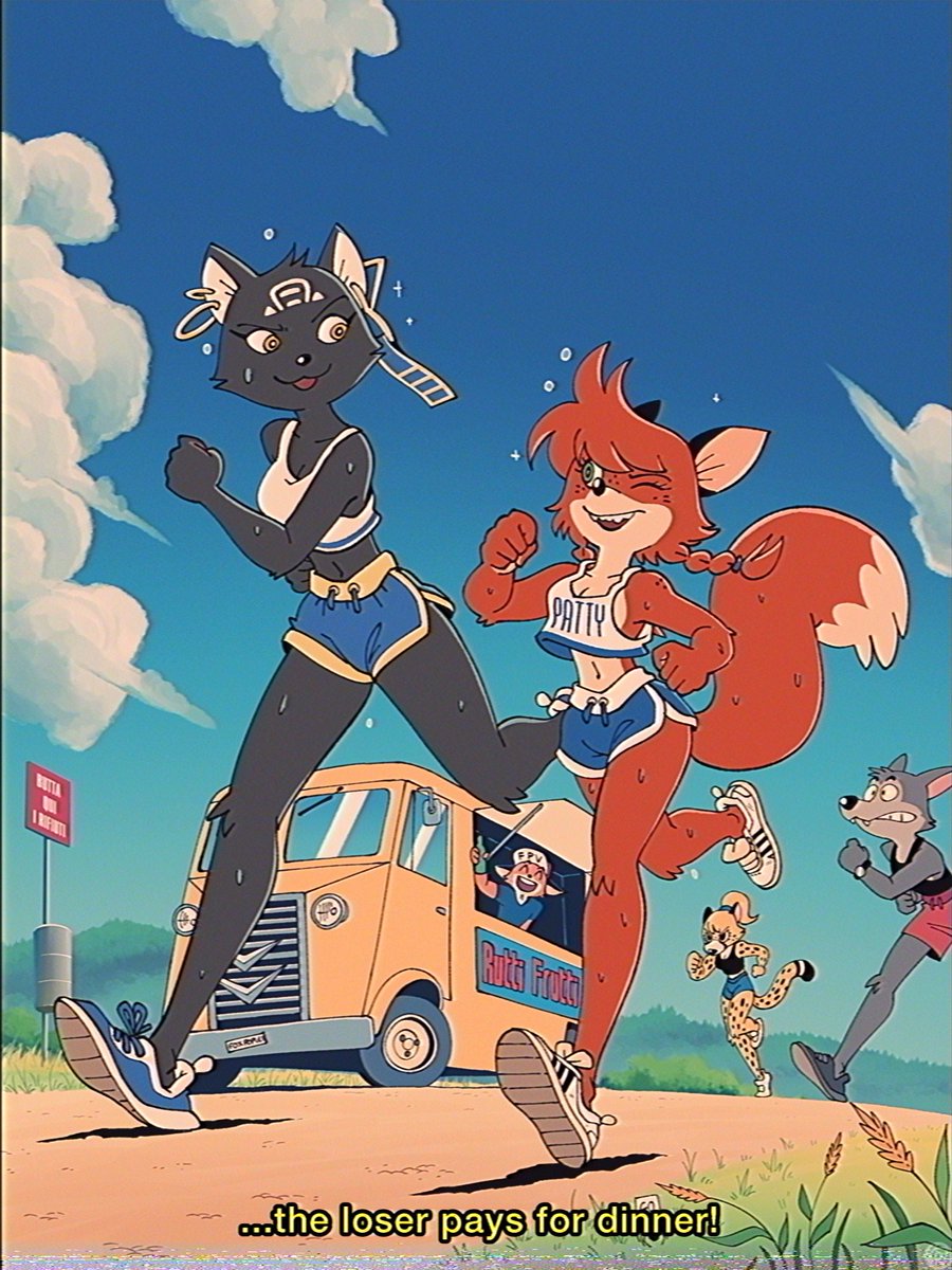 F0XnR0LL's tweet image. They joined a marathon and ...made it a personal challenge!