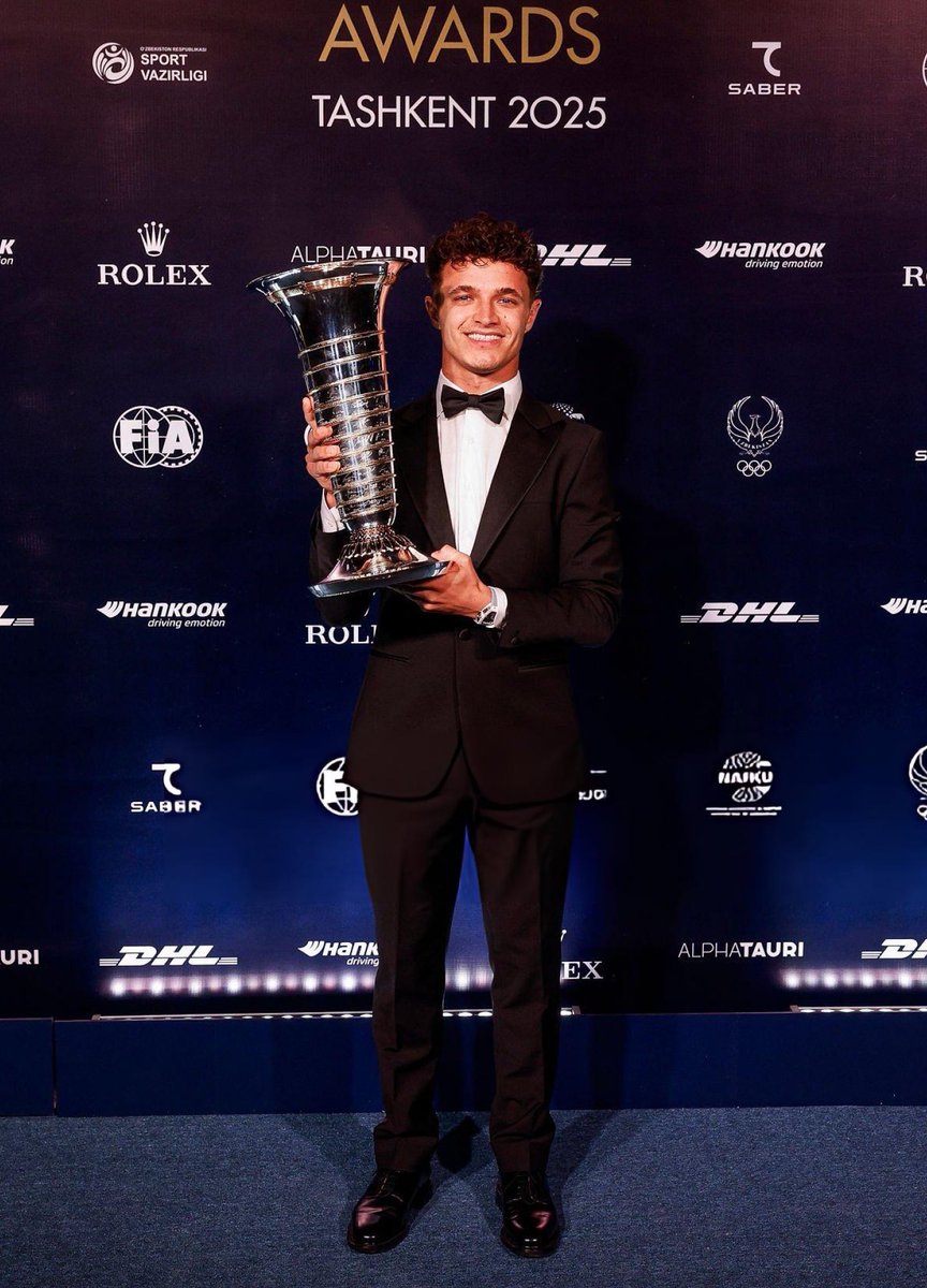 LANDO NORRIS’ 2025 SEASON:

-35th F1 World Champion
-11th British World Champion
-First McLaren champion since 2008
-7th season in F1
-7th youngest driver in history to win the title
-7 wins this season, including Monaco and Silverstone
-7 pole positions
-18 podiums, most on the