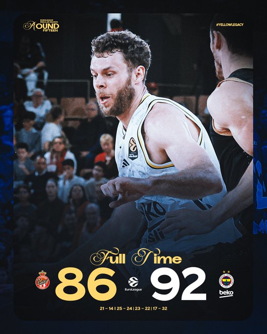 MS | Monaco 86-92 Fenerbahçe