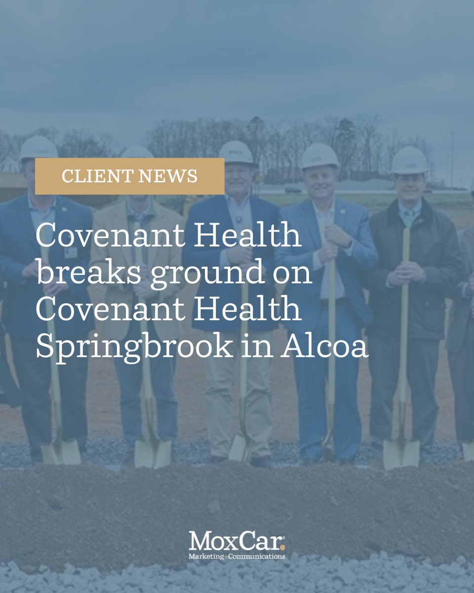 Covenant Health and partners break ground on Covenant Health Springbrook, a new medical campus in Alcoa. The not-for-profit healthcare system is partnering with <a href="/KOCortho/">Knoxville Orthopaedic Clinic</a> and Realty Trust Group on a nearly 63,000-square-foot outpatient medical center that will expand and enhance