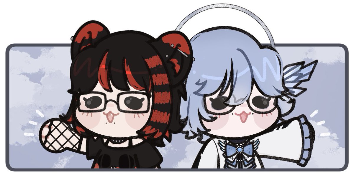 SirKitVT's tweet image. NEW BANNER ALERTTT!! now u can see both versions of me :3

art by @kamekosu !!