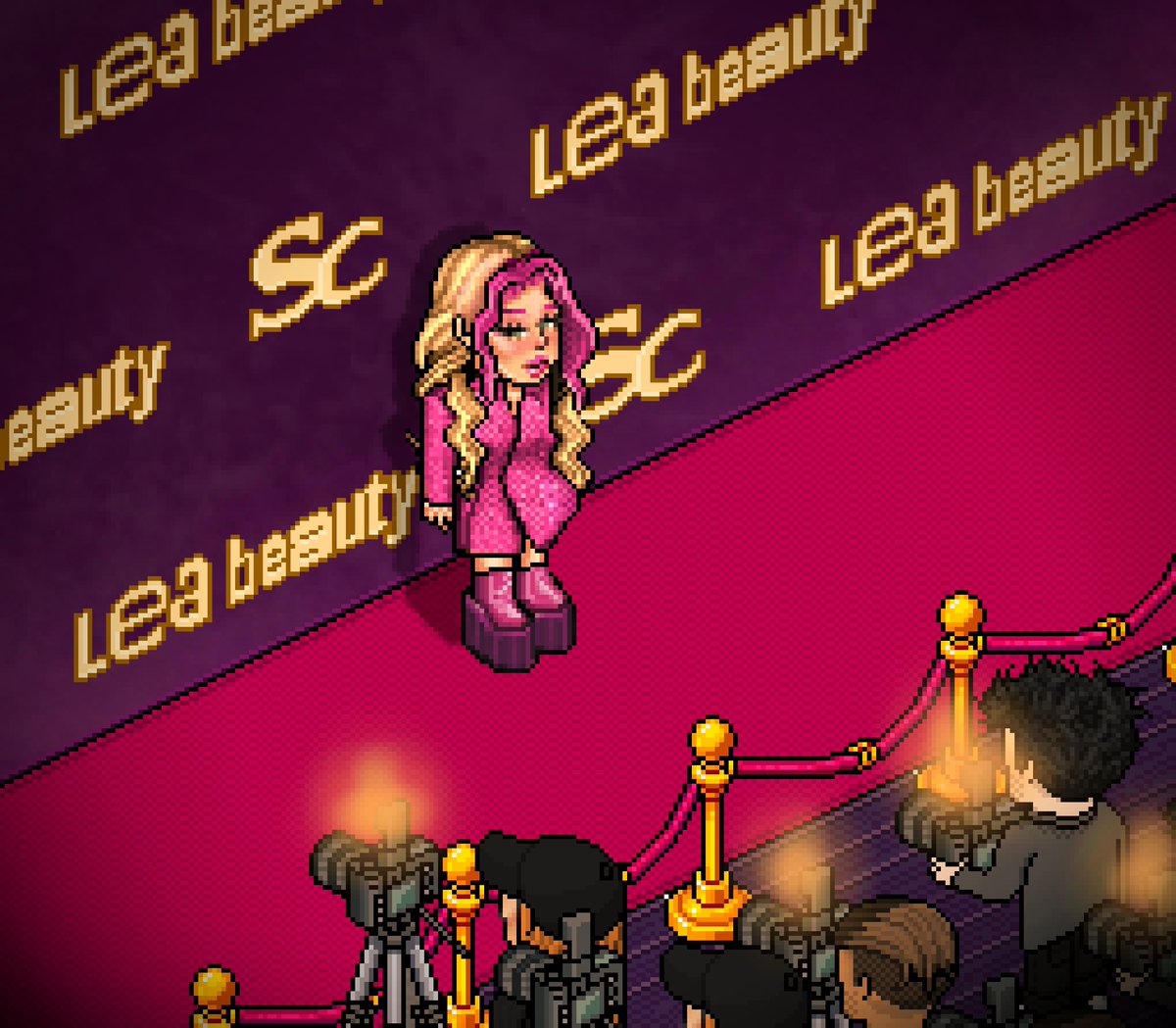 Baile das estrelas!! Foi uma noite maravilhosa.💘

#LeaBeauty #Habblet