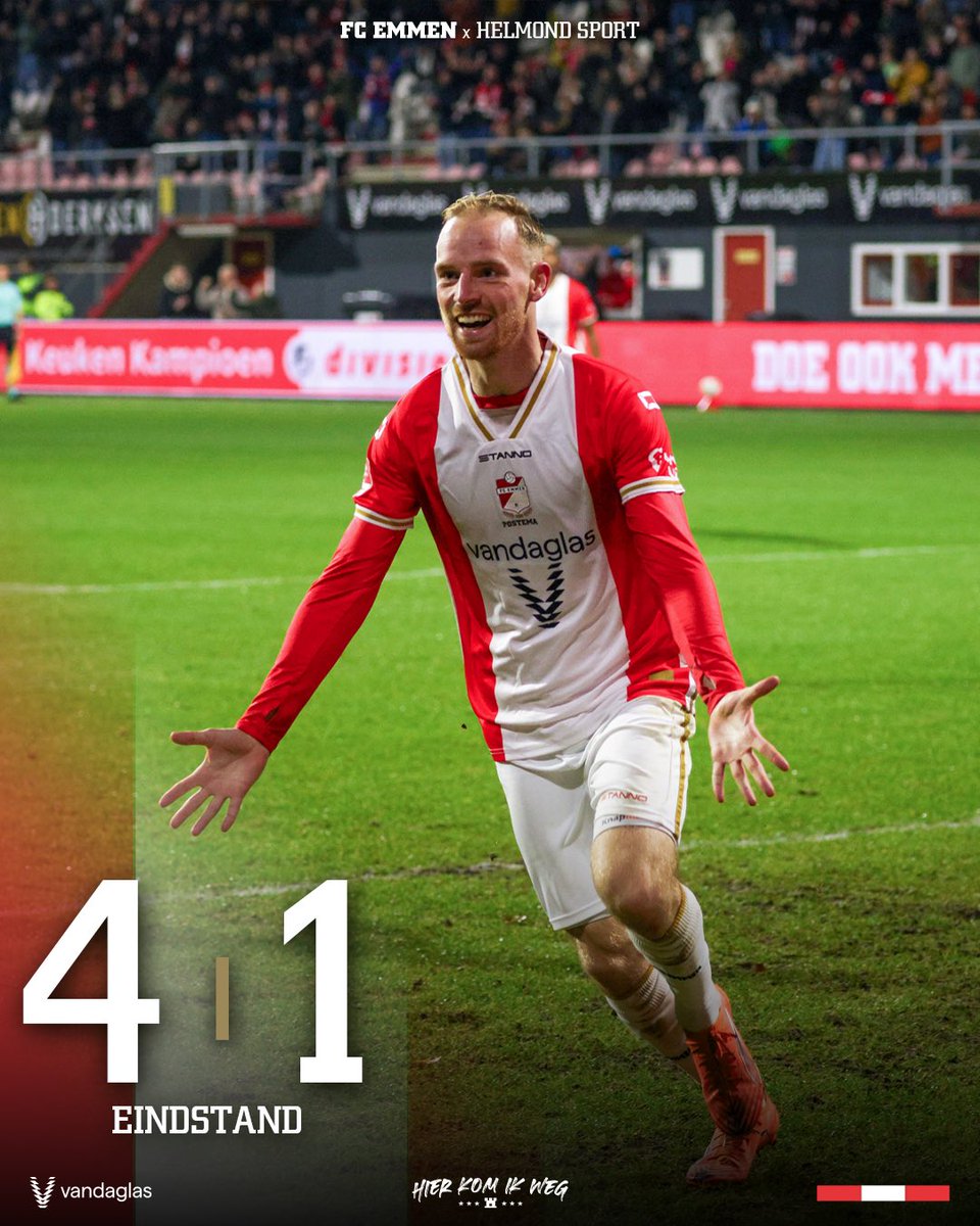 FC_Emmen's tweet photo. 𝐃𝐫𝐢𝐞 heerlijke punten! ❤️
 
#EMMhel #100jaarEmmen #VanOnsVeurAltied #HIERKOMIKWEG https://t.co/1DaiKfeSbO