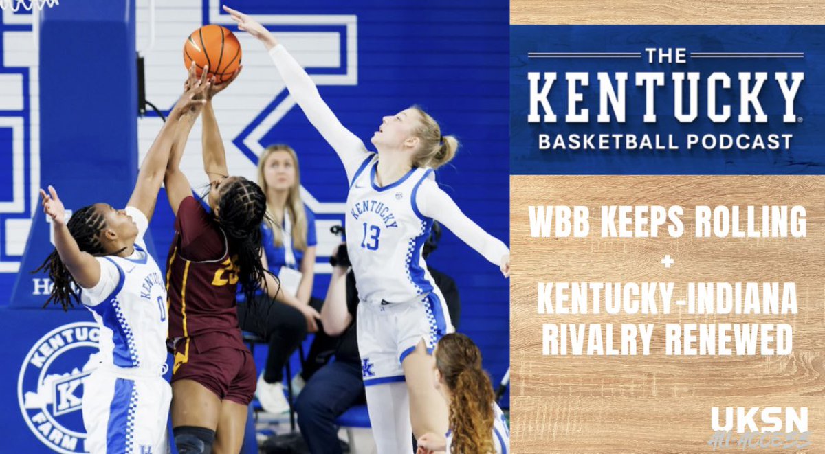 Episode 7 of The Kentucky Basketball Podcast drops tomorrow 🎙️

<a href="/MichelleKnezov/">Michelle Knezovic</a> &amp; <a href="/NoahFrary/">Noah Frary</a> are back to talk all things <a href="/KentuckyMBB/">Kentucky Men’s Basketball</a> &amp; <a href="/KentuckyWBB/">Kentucky Women’s Basketball</a>.

📍 Kentucky MBB hosts Indiana — Saturday at 7:30 PM
📍 Kentucky WBB plays at Belmont — Sunday at 3 PM