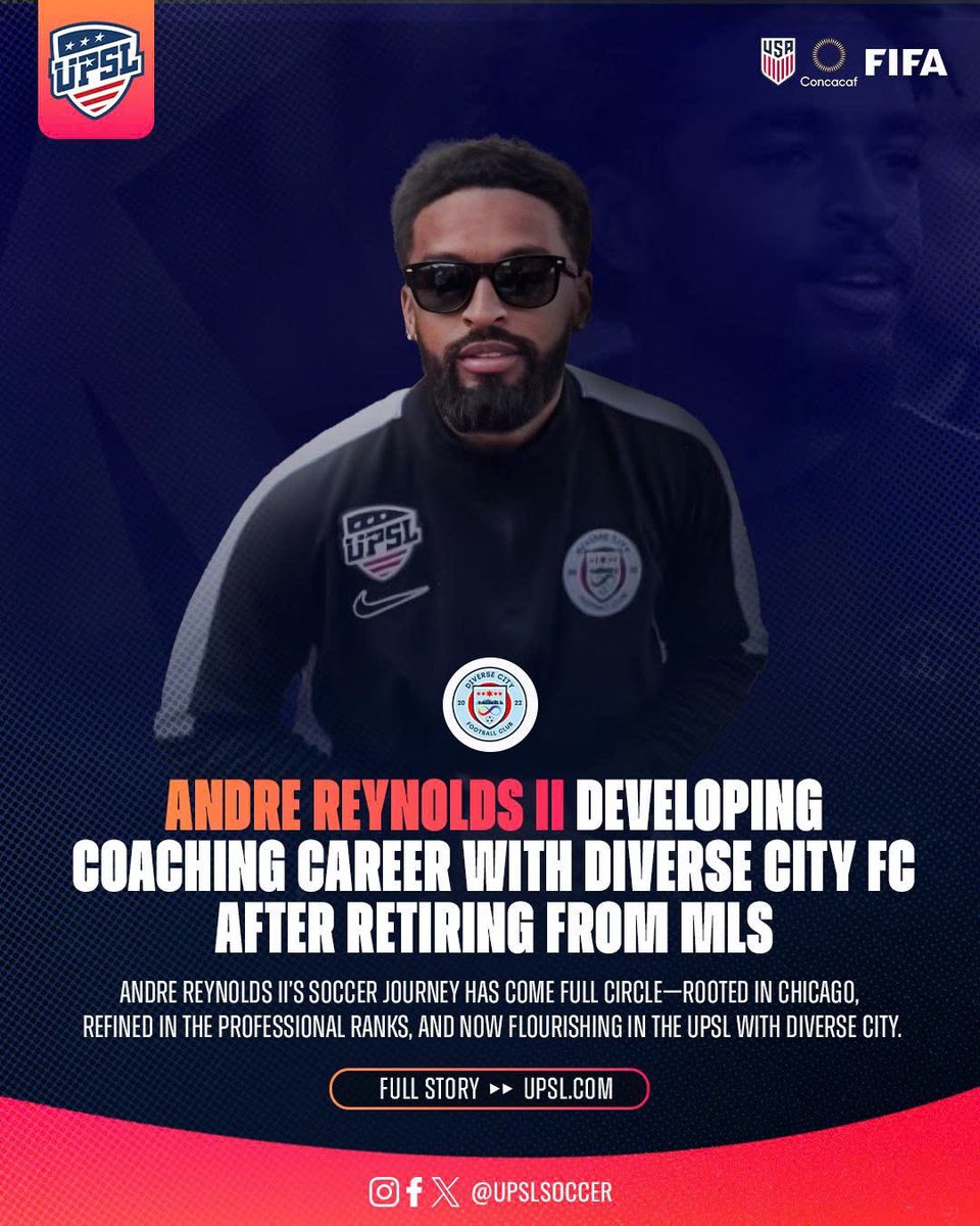 Last year, Diverse City captured a conference championship and made a strong run in the national playoffs. But beyond results, Reynolds underscores that the team’s identity is more than trophies. 

📰 premier.upsl.com/andre-reynolds…