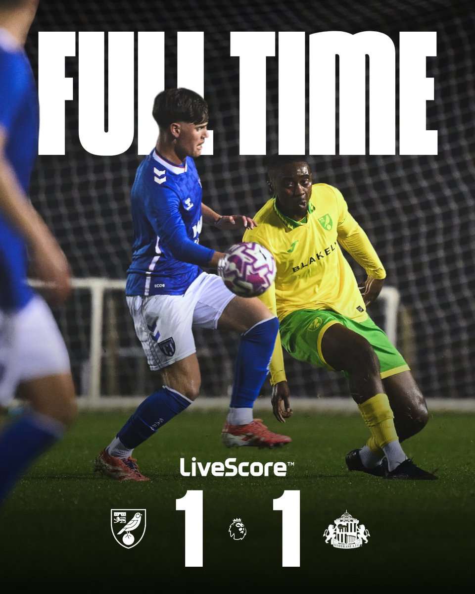 ⏱️ It ends level.

#SAFC | #PLCup