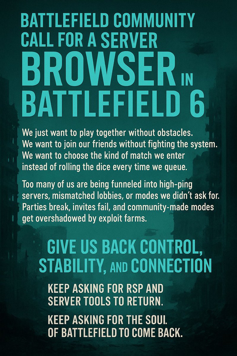 brunofieldzz's tweet photo. @BattlefieldComm https://t.co/rMqLQmjSTN