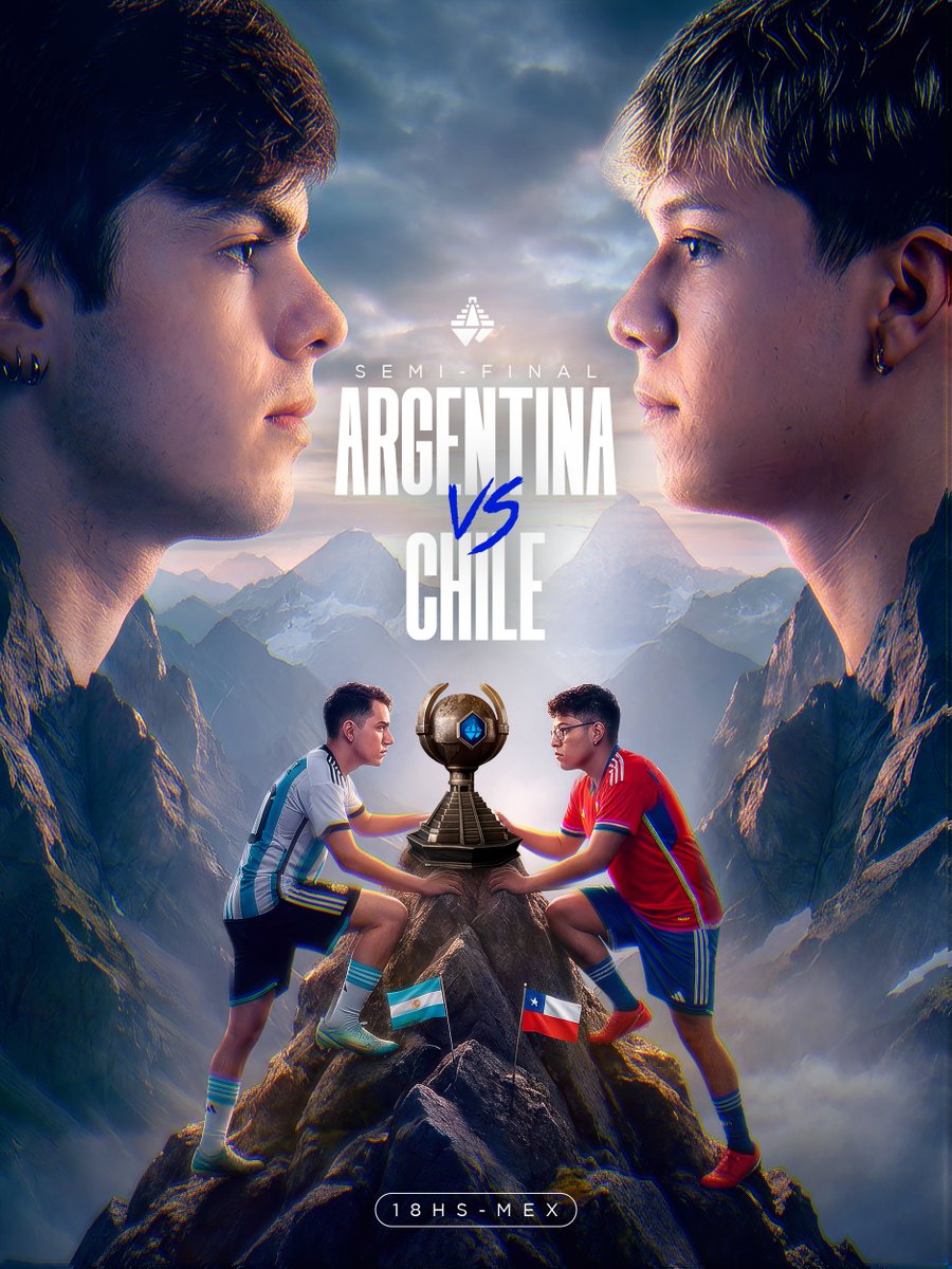 copanaciones's tweet image. TENEMOS SEMIFINAL DE #CNA2025

🇦🇷 ARGENTINA vs CHILE 🇨🇱
🇦🇷 ZOEN vs ZOTHVE 🇨🇱

El que gana juega contra Venezuela la gran final de latinoamérica.

Hoy 19hs argentina, IMPERDIBLE.