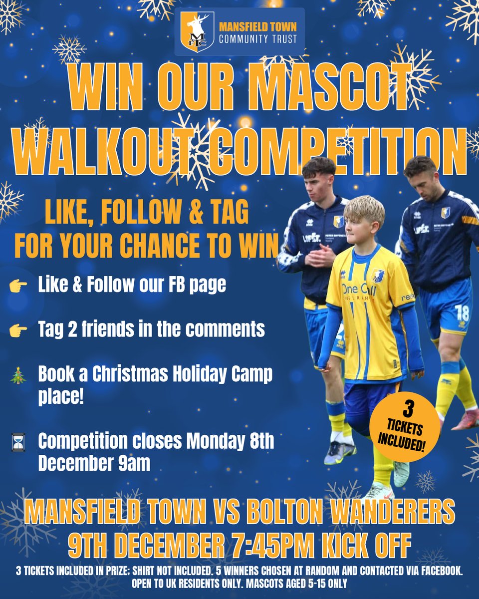 Mansfield Town Community Trust tweet media