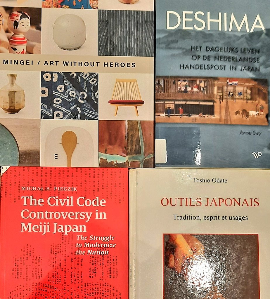 japanesestudies's tweet photo. 📣 New acquisitions 新着図書 | #JapaneseCollection @KU_Leuven East Asian Library | More than 20 000 books on #Japan 🇯🇵 accessible to everyone!
>List of the new acquisitions: https://t.co/hnOpfzaU08
>More info about the Library: https://t.co/b1WBP51QuV
#ルーヴェン大学 #日本学 https://t.co/BcKCD6brhY