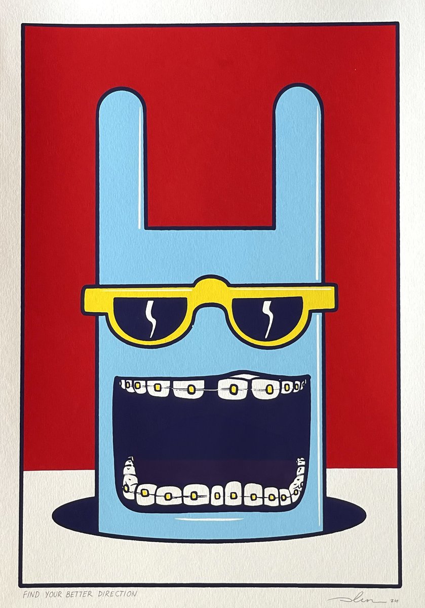 alexisolinart's tweet image. Who wants to leave YOUR idea in this rabbit’s teeth? 🐰🎨

Let’s create together! 

Buy the print via the 🖇️ below

Reply with what I should paint in his teeth

I’ll hand-finish your idea in acrylic on the silkscreen and mail you a unique physical print!