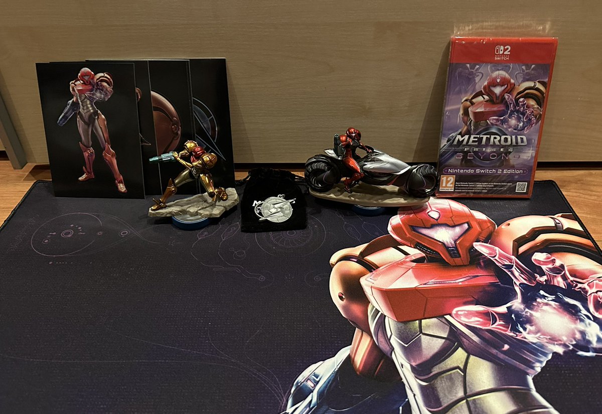 Eindelijk aan de slag met #MetroidPrime4Beyond ! We hebben er lang op gewacht.🛸