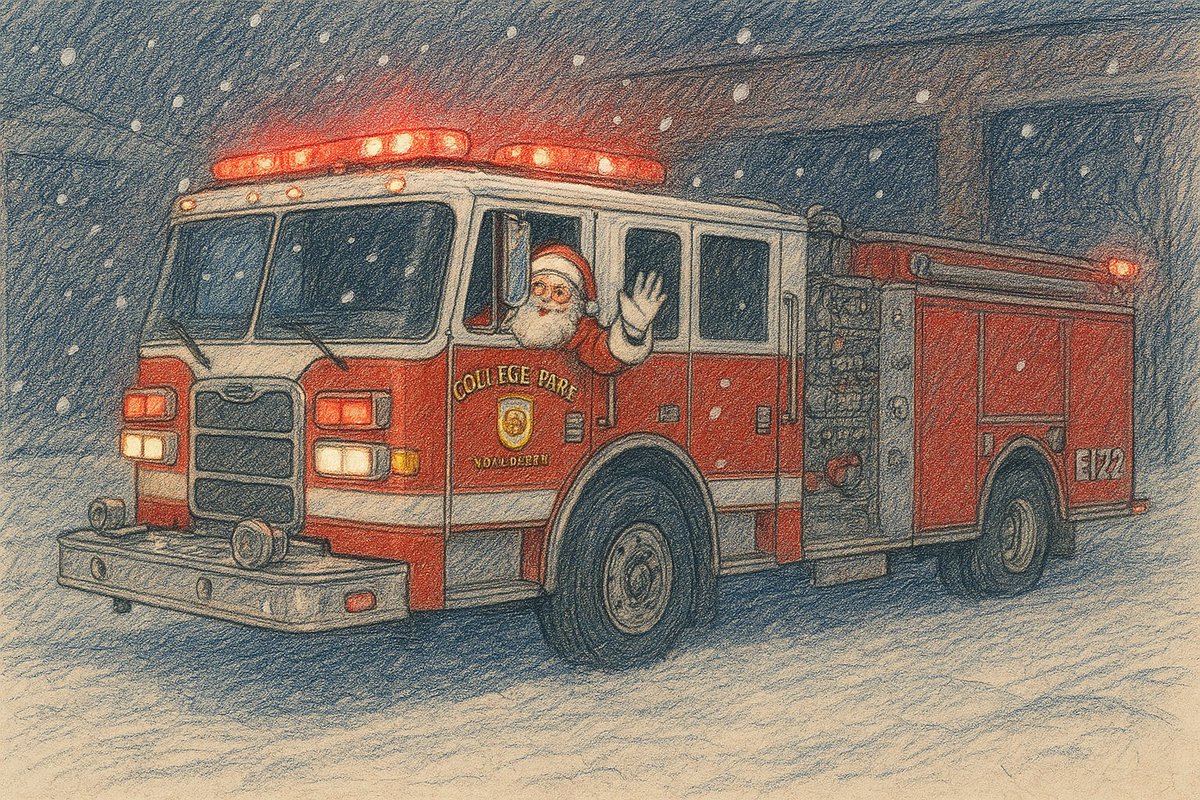 College Park Volunteer Fire Department tweet media