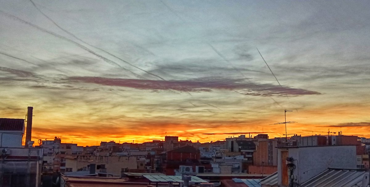 A Bcn també gaudim de postes de sol maques 😎