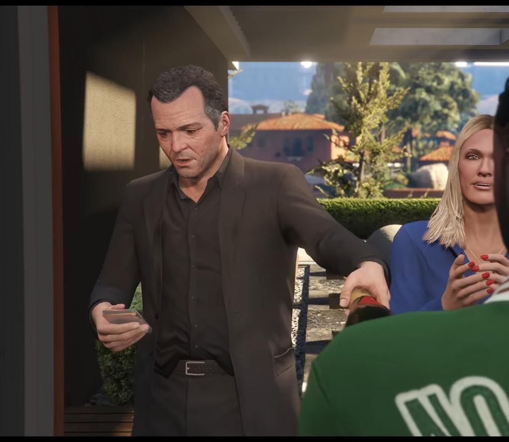 HebshiSaleh's tweet photo. كذا بشكل رسمي نتأكد إنه النهاية C هي النهاية الرسمية المعتمدة من روكستار ل GTA V ! https://t.co/vPoupr8oQT