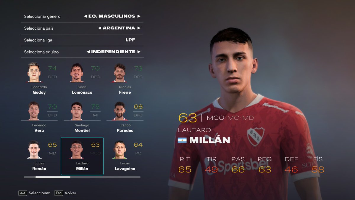Eonfacemaker's tweet photo. Nueva Publicación en patreon!

Giovanni Lautaro Millán, ya disponible con acceso anticipado para seguidores de nivel plata o superior, acceso gratuito el 12/12
Mod Realizado para FC 25 y 26 

#FC25 #FC26 #FCModding #easportsfifa #independiente https://t.co/JZ04IqrfIu