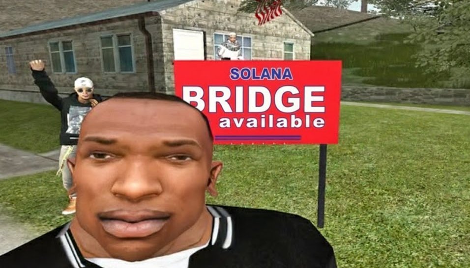 CarlJohnsonCTO's tweet photo. they opened the bridge so Solana users can buy $CJ.. that’s basically rehab for serial dumpers.

https://t.co/nl3heYhY0e https://t.co/D0qT8btCzP